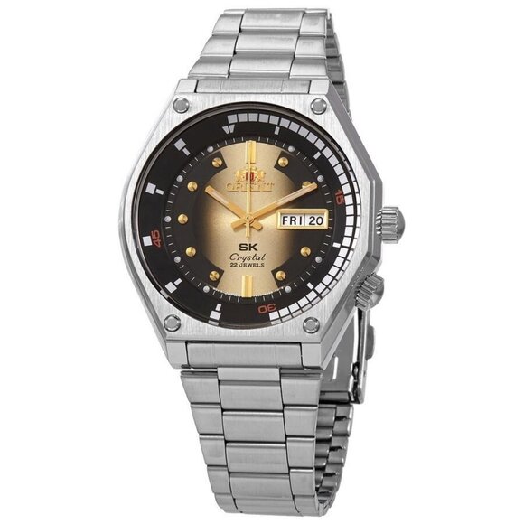 NWT Authentic Orient Automatic Champagne Dial Men's Watch RA-AA0B01 G - Picture 1 of 3